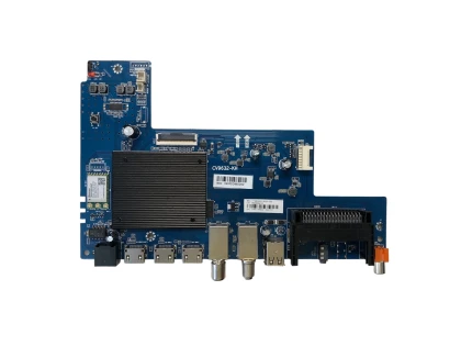 Материнская плата CV9632-KH, для телевизора Hyundai H-LED65BU7003 без конденсатора