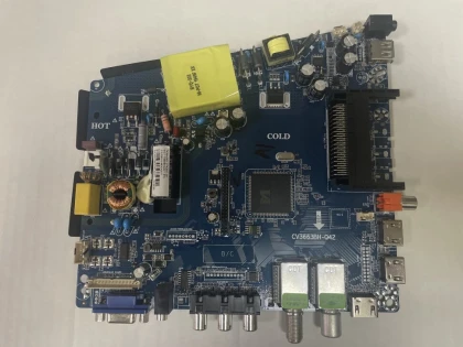 Материнская плата CV3663BH-Q42, для телевизора Prestigio PTV43SN05Y_CIS_BK