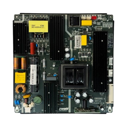 Блок питания ER5565 REV:1.0, для телевизора Telefunken TF-LED65S02T2SU, SKYLINE 65U7510