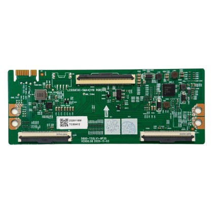 Плата T-Con 5800-T55LV1-9P30 VER00.08, для телевизора Skyworth 55SUE9350