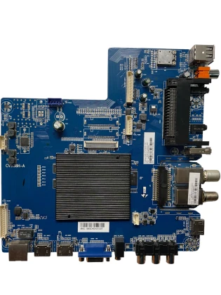 Материнская плата CV538H-A, для телевизора BBK 65LEX-6039/UTS2C без разъема CON1 MINI-AV